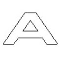 View Item Chrome Lettering - A